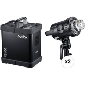 빅세일 고독스 P2400 아웃도어 스튜디오조명 플래시 스트로브 파워팩 키트 2400W