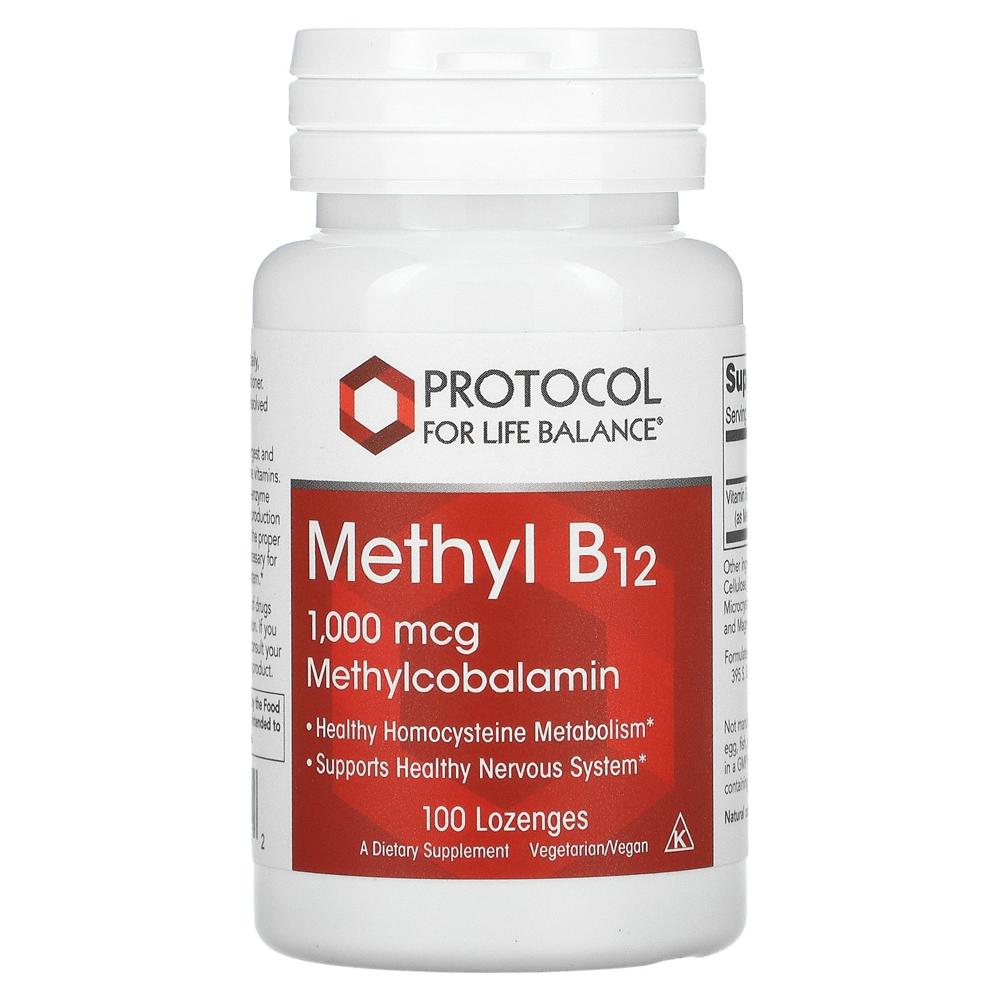 <b>프로토콜포라이프발란스</b> 메틸 B12 1000mcg 100정