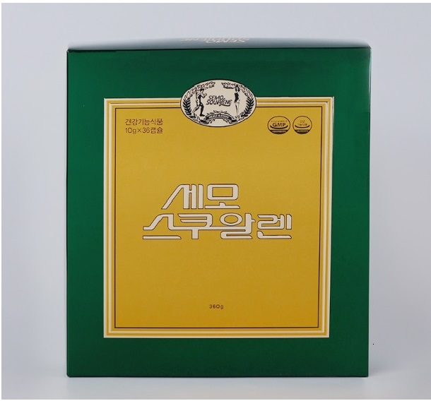상어간유 <b>세모</b> 스쿠알렌 <b>항산화</b> 영양제 10g 36캡슐