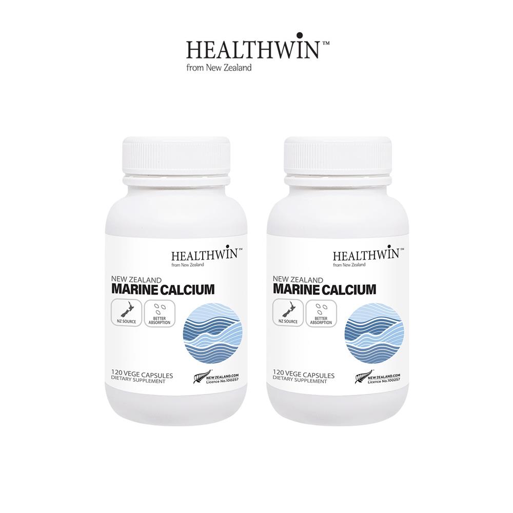 헬스윈 <b>네츄럴 마린 칼슘</b> 120캡슐 2개