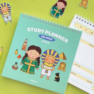 [무료배송] 인디고어린이 초등 공부습관 저학년 스터디플래너 아시아 세계어린이 3개월 초등학생 칭찬스티커