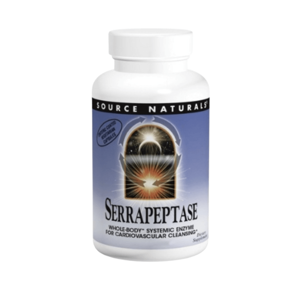 소스내츄럴스 <b>세라펩테이즈</b> 글루텐 프리 무설탕 베지테리안 캡슐 120정 1개