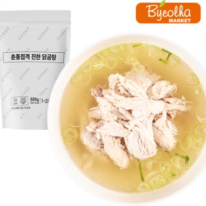 춘풍접객 진한 닭곰탕 600g 영양식 곰탕 가정식 업소용 밀키트 냉동 즉석국