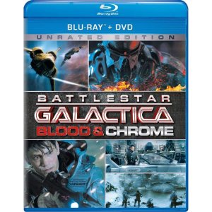 배틀스타 갤럭티카 블러드 앤 크롬 블루레이 미국발송 DVD