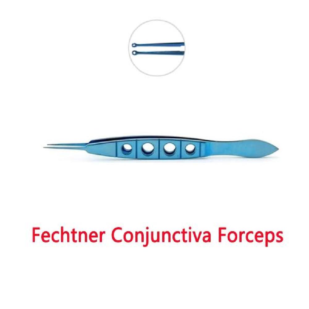 미세핀셋 고무팁핀셋 결막 Fechtner 겸자 핀셋고정대 빈티지핀셋