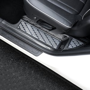 더뉴 팰리세이드 도어스커프 카본 몰딩 튜닝 용품