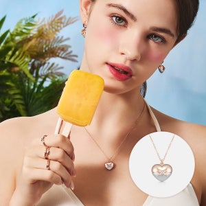 [N도착보장]꾸오레 스털링 실버 콤비 네크리스 A241SN1033CPA