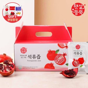 New 영주 햇살듬뿍 석류즙 선물세트 70ml 30포 (1세트)+2포 추가
