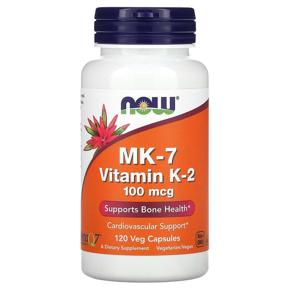 <b>나우푸드</b> MK7 <b>비타민 K2</b> 100mcg 120정 베지캡슐