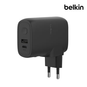 벨킨 하이브리드 25W C타입 PD 3.0 PPS 고속 충전기 + 5000mAh 보조배터리 BPZ003kr 비행기 기내 반입 갤럭시 S26 아이폰17 호환