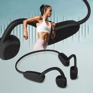 골전도 플루투스 이어폰 오픈형 운동용 런닝 나비 NV60-BC300