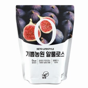 기쁨농원 100% 알룰로스 분말 설탕대신 대체당 천연감미료 0칼로리 250g, 2개