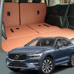 볼보 XC60 트렁크매트 자동차 맞춤 차박매트 차박용품 퀄팅 가죽 오염 스크래치방지