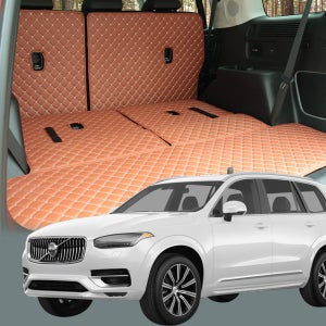 볼보 XC90 트렁크매트 자동차 맞춤 차박매트 차박용품 퀄팅 가죽 오염 스크래치방지