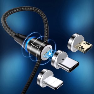 USB 분리형 자석 마그네틱 고속충전 데이터 전송 케이블