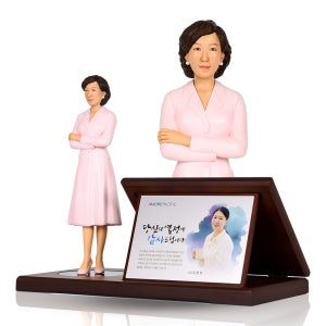 캐릭터 3D 주문 제작 커스텀 프린팅 얼굴 개인 피규어 정장26바지투피스여 스틸가리비상패