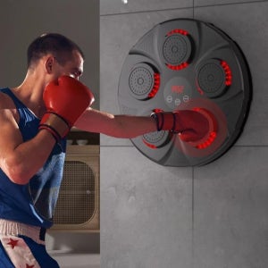 다이어트 뮤직 복싱 머신 펀치 기계 홈트 홈짐 가정용 샌드백 블랙