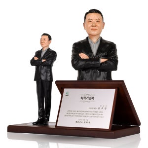 감사패 제작 문구 기념패 공로패 제작 부모님퇴직 은퇴 감사패 정장26팔짱남 스틸가리비상패