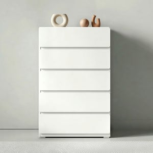 바온 5단 서랍장 800 수납장 라운드모서리