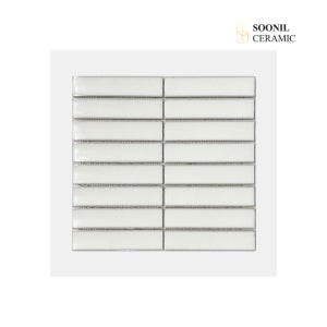 SI PEPPER32 사각 화이트 모자이크 타일