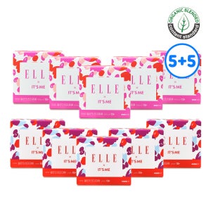 엘르X잇츠미 국내생산 유기농 생리대 5+5