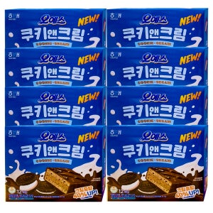 해태 오예스 쿠키앤크림 360g X 8개 대용량 과자 간식