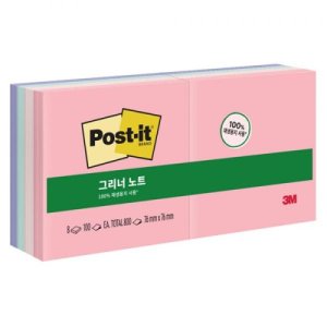 3M 포스트잇 654-8RP AP 스윗스프링클즈(76mm x 76mm)