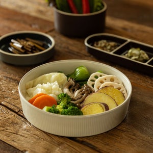 윤도자기 차곡 국산 샐러드볼 파스타접시