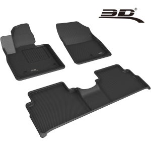 3D 카구 TPE 카매트 현대 싼타페 TM F/L 하이브리드 5인승, 1열+2열