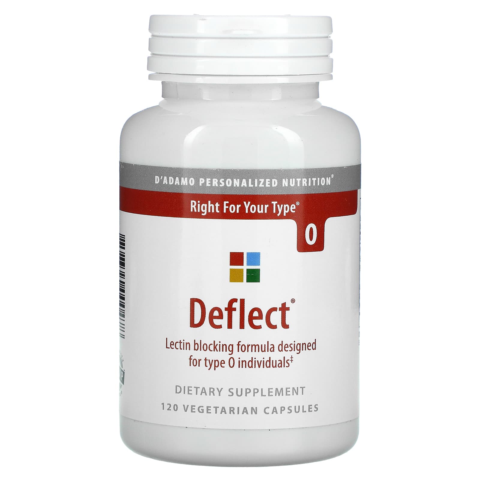 <b>D</b>’<b>adamo</b> Deflect O형 렉틴 포뮬라 베지캡슐 120정