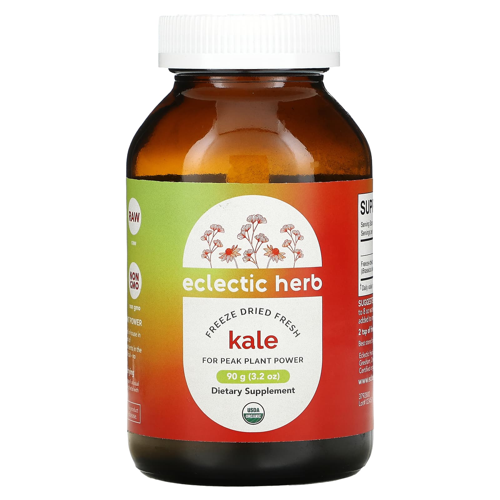 <b>이클레틱 인스티튜션</b> 신선 동결 건조 케일 90g(3.2oz)