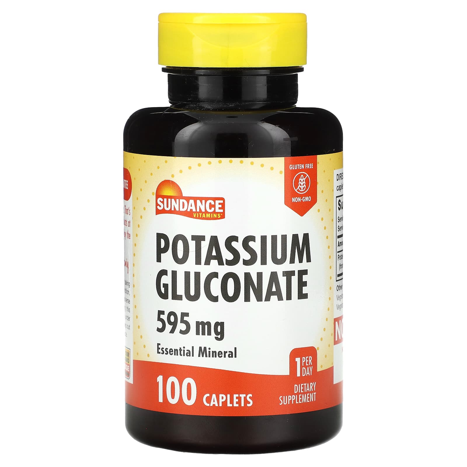 선댄스 비타민 포타슘 <b>글루코네이트</b> 595 mg 100 캐플릿