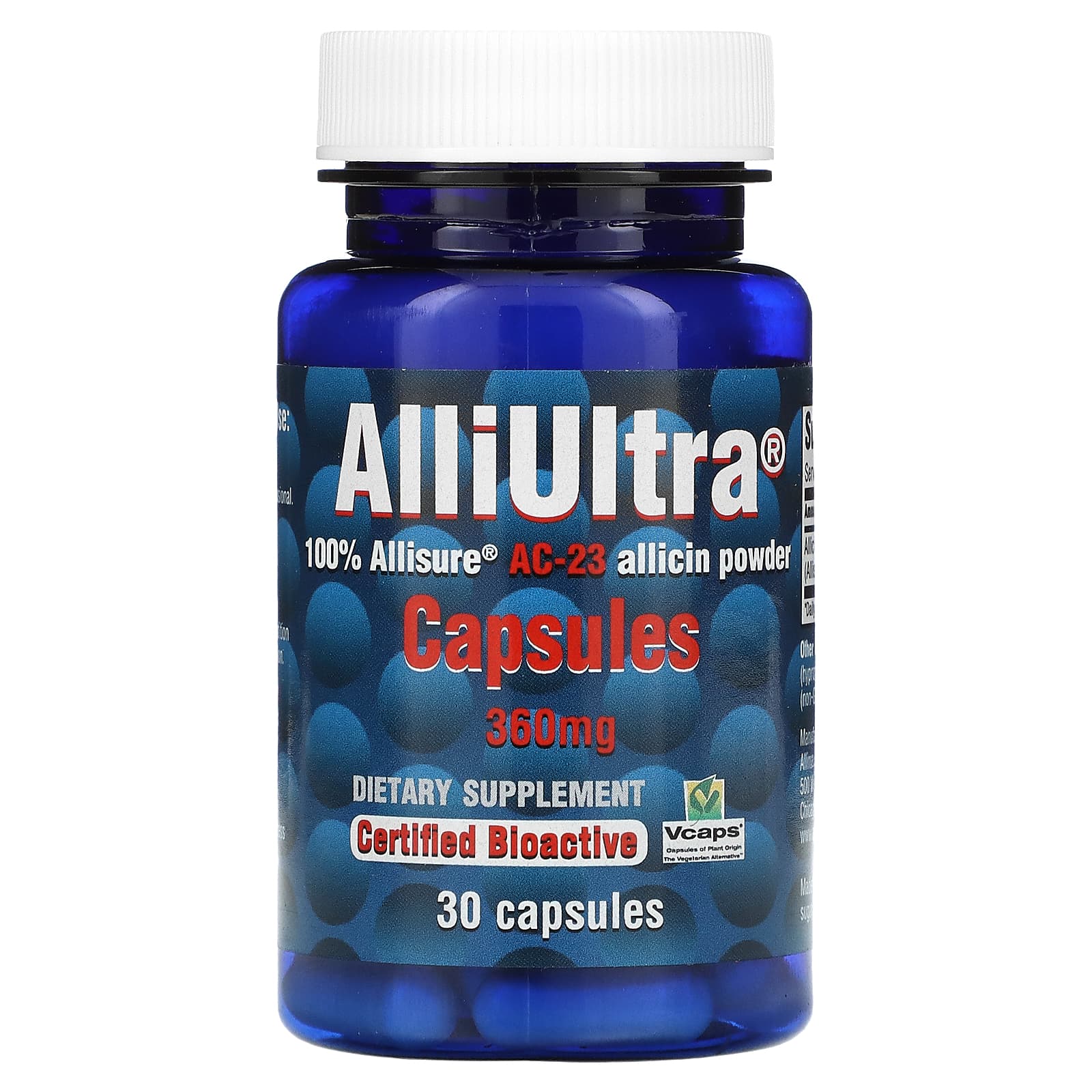 <b>알리맥스</b> AlliUltra 캡슐 360mg 캡슐 30정