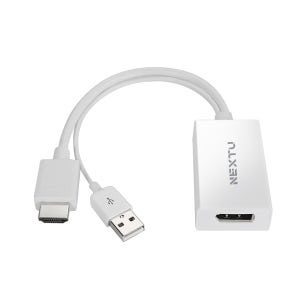넥스트유 2420HDP 4K HDMI to 디스플레이포트(DP)v1.2 UHD 컨버터