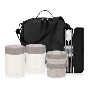 텀스 스텐+전자레인지 사용 찬통 보온도시락 세트 6P