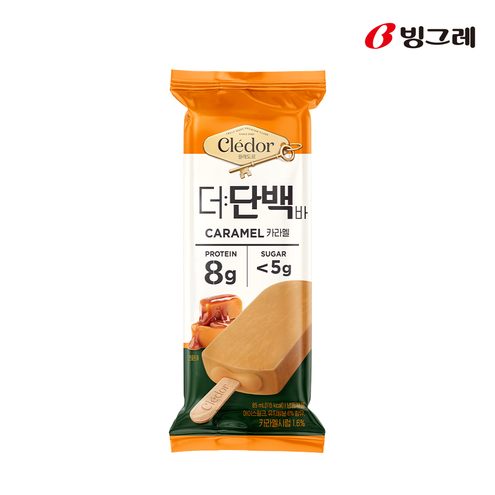 더단백 끌레도르 카라멜맛 아이스크림