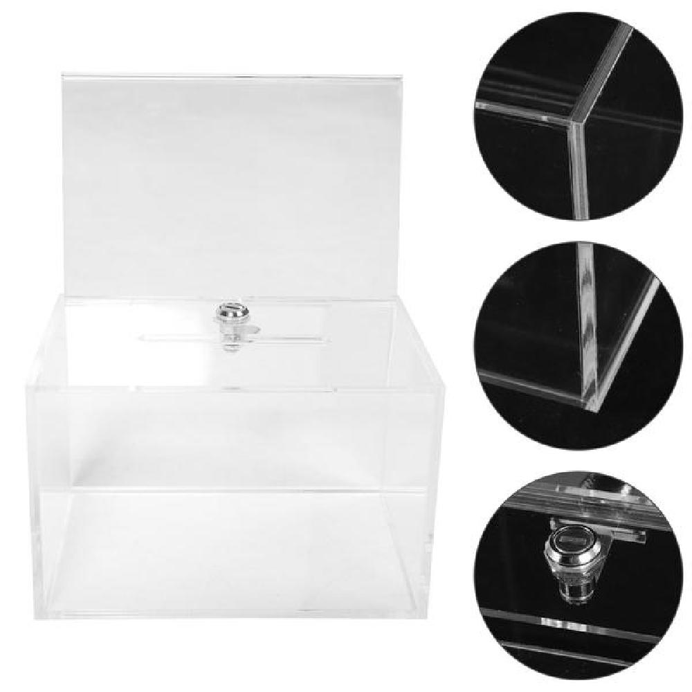 스탠드우체통 우체함 벽걸이 우편함 아크릴 열쇠 포함 벽걸이우편함 철제우편함