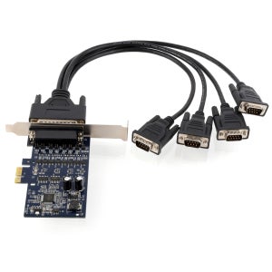 4포트 RS232/422/485 PCI-E 시리얼 확장카드 NEXT SUNIX IPC-E3204S-B