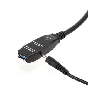 넥스트유 USB 3.0 5Gbps 어댑터 포함 리피터 거리 연장 케이블 20m, 1개