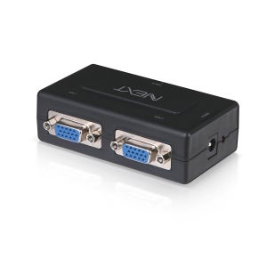 넥스트 NEXT-2302VSP 1:2VGA RGB D-SUB 모니터 분배기 공유기 확장기