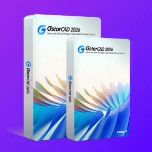 지스타캐드 스탠다드 GstarCAD Standard 2026 오토캐드 영구 라이선스