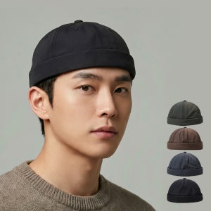 남자 와치캡 챙없는 모자 여자 캡없는 숏 비니