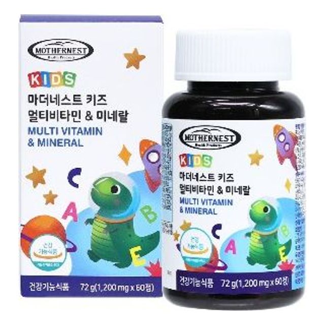 마더네스트 키즈 멀티비타민 & 미네랄 제품 이미지