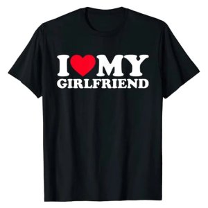 바로셀로나 나는 내 여자 친구 옷 남자 셔츠 사랑해요 나로부터 멀리 떨어져주세요 재미있는 BF GF 명언 견적 발렌타인 티 탑