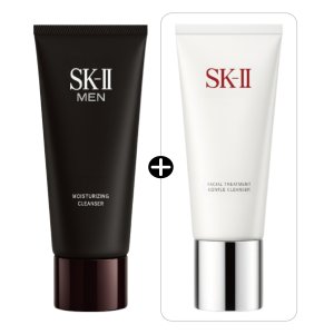 [1+1]SK2 페이셜 트리트먼트 젠틀 클렌저 120g+맨 클렌져 120g