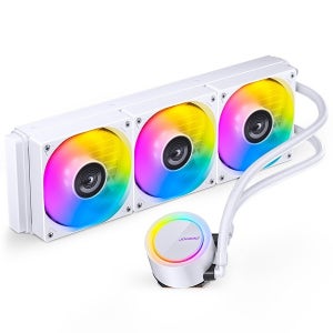 JONSBO ARGB 컴퓨터 CPU 수냉쿨러 화이트 TG 360 3열 수랭