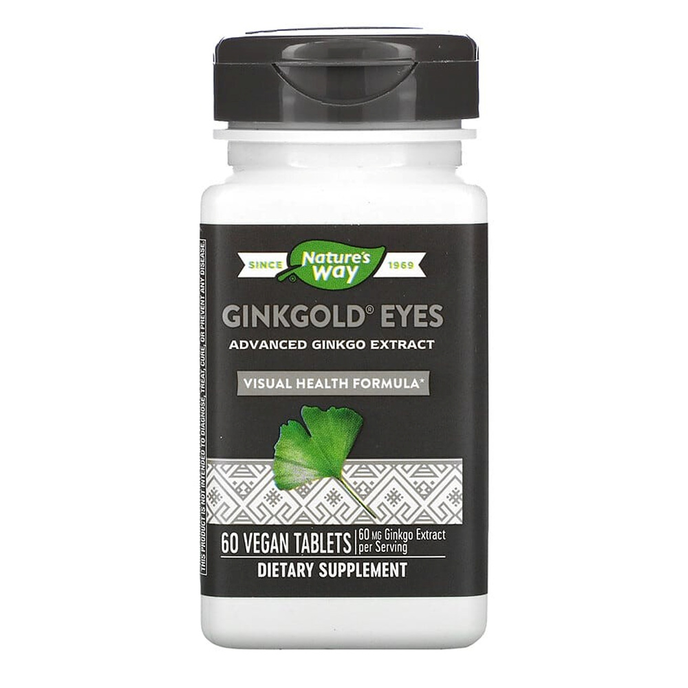 네이처스 웨이 Ginkgold Eyes 60비건캡슐 한통