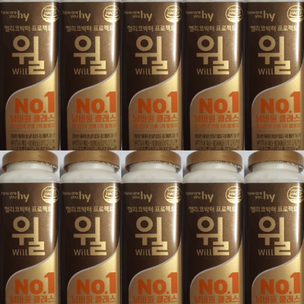 한국야쿠르트 헬리코박터 프로젝트 윌 150ml, 10개입
