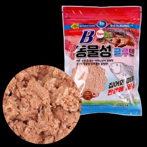 일성 동물성 글루텐 저수온기 붕어낚시 떡밥 미끼