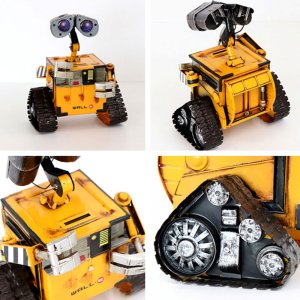 월E 피규어 굿즈 WALL-E 인테리어 장난감 빈티지 철제 대형 26CM 픽사 저금통 기능